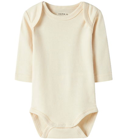 Name It Bodysuit l/s - 3-Pack - NbfBody - Summer Sand