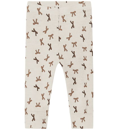 Name It Leggings - Ull - NbfWang - Snow White/Buer