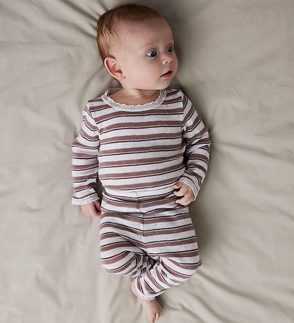 Name It Leggings - Wool - Noos - NbfWang - Antler/Snow White Name It Leggings - Wool - Noos - NbfWang - Antler/Snow White