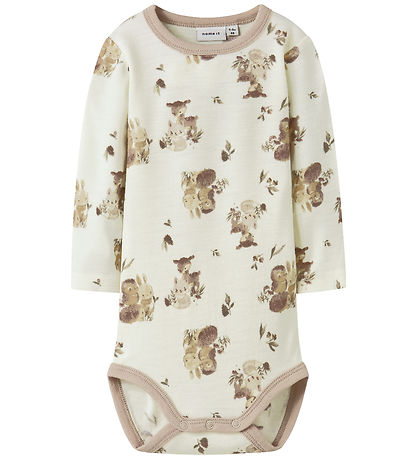 Name It Body l/ä - Wolle - NbnWillu - Snow White/Forest Animals