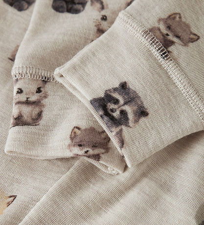 Name It Leggings - Wool - NbmWang - Nacreous Cloud/Forest Animal Name It Leggings - Wool - NbmWang - Nacreous Cloud/Forest Animal