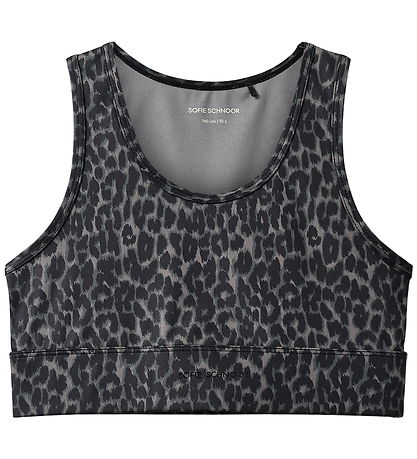 Sofie Schnoor Sports Bra - Carp - Grey Leopard Sofie Schnoor Sports Bra - Carp - Grey Leopard