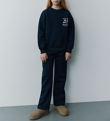 Sofie Schnoor Sweatpants - GabbiSY - Marinblå Blue