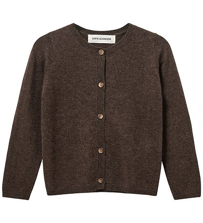 Sofie Schnoor Cardigan - Knitted - Wool - Cisse - Brown Fudge Sofie Schnoor Cardigan - Knitted - Wool - Cisse - Brown Fudge