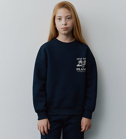 Sofie Schnoor Sweatshirt - Eli - Navy Blue Sofie Schnoor Sweatshirt - Eli - Navy Blue