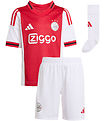adidas Performance Football Clothing - AJAX H Mini - White/Red adidas Performance Football Clothing - AJAX H Mini - White/Red