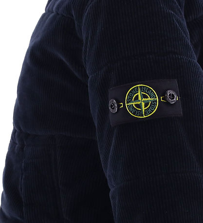 Stone Island Jas - Corduroy - Navy Blue Stone Island Jas - Corduroy - Navy Blue