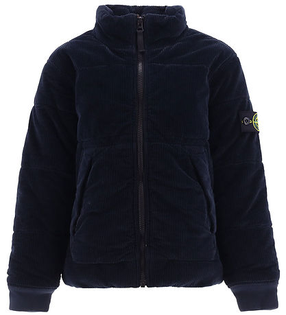 Stone Island Jas - Corduroy - Navy Blue Stone Island Jas - Corduroy - Navy Blue