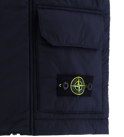 Stone Island Dunväst - Marinblå Blue