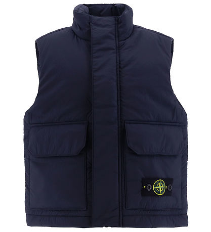 Stone Island Dunväst - Marinblå Blue