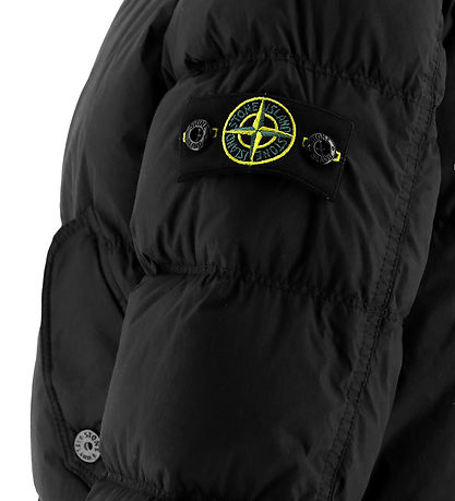 Stone Island Down Jacket - Black