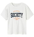 Name It T-shirt - NkmLadon - Bright White