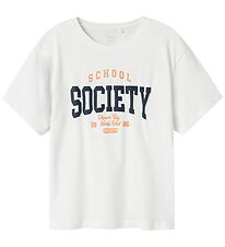 T-Shirt Name It - NkmLadon - Bright White T-Shirt Name It - NkmLadon - Bright White