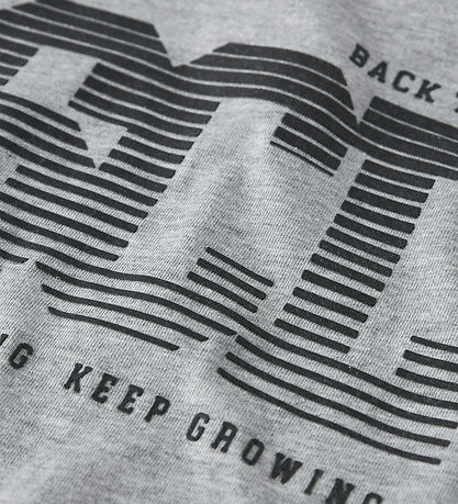 Name It T-shirt - NkmLadon - Grey Melange Name It T-shirt - NkmLadon - Grey Melange