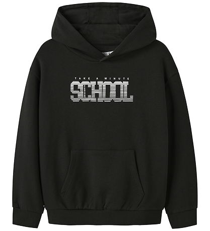 Name It Hoodie - NkmLucas - Black Name It Hoodie - NkmLucas - Black