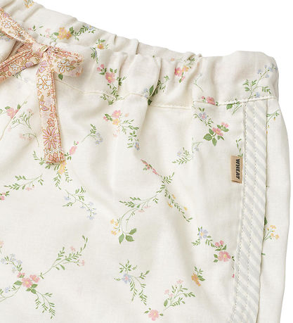 Wheat Shorts - Inger - Ivory Karierte Blumen Wheat Shorts - Inger - Ivory Karierte Blumen