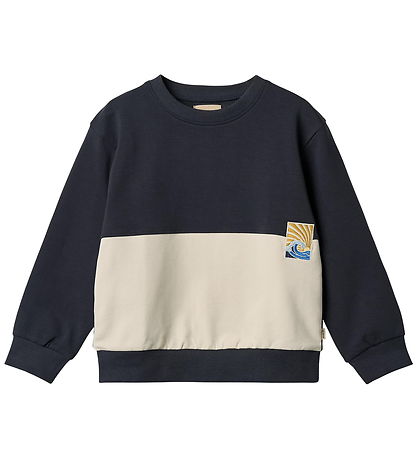 Wheat Sweatshirt - Steff - Navy Wheat Sweatshirt - Steff - Navy