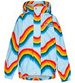 Molo Rain Jacket - PE - Waiton - Rainbow Waves Molo Rain Jacket - PE - Waiton - Rainbow Waves