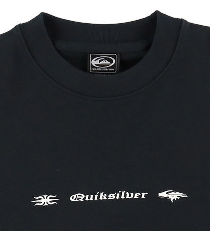 Quiksilver Sweatshirt - Openbar - Black/Grey Melange