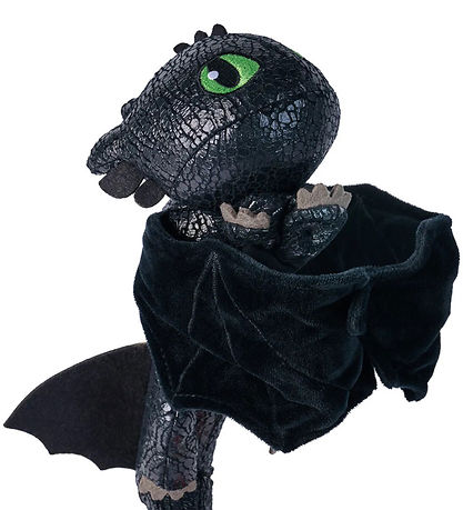 Dragons Pehmolelu - Elokuvalohikäärme - Liukuva hali Hampaaton - Dragons Pehmolelu - Elokuvalohikäärme - Liukuva hali Hampaaton -