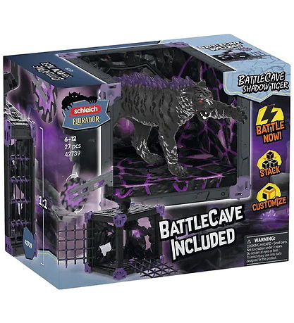 Schleich Eldrador - BattleCave Shadow Tiger - 42739 Schleich Eldrador - BattleCave Shadow Tiger - 42739