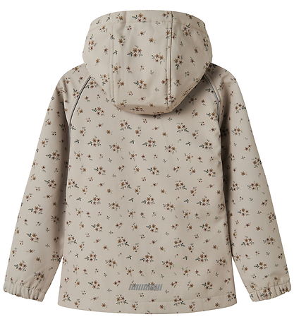 Name It Softshell Jacket w. Fleece - NkfAlfa08 - Pure Cashmere/B