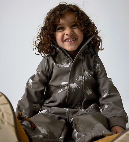 Veste softshell av. Polaire Name It - NmmAlfa08 - Morel/Rhino Veste softshell av. Polaire Name It - NmmAlfa08 - Morel/Rhino