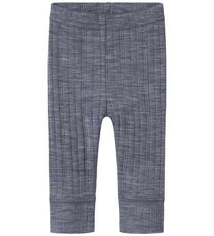 Name It Leggings - Wool - Noos - NbmWang - Folkstone Grey Name It Leggings - Wool - Noos - NbmWang - Folkstone Grey