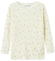 Name It Bluse - Wolle - Noos - NmfWang - Snow White/Small Blumen