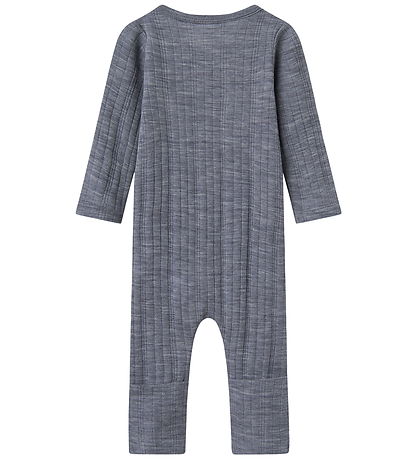 Chemise de Nuit - Laine Name It - Noos - NbmWang - Gris Folkston