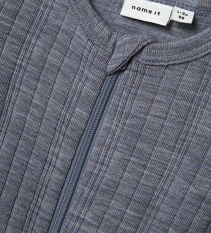 Chemise de Nuit - Laine Name It - Noos - NbmWang - Gris Folkston