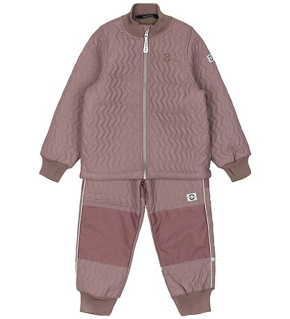 Mikk-Line Thermo Wear w. Fleece - Duvet - Coated - Twilight Mauv Mikk-Line Thermo Wear w. Fleece - Duvet - Coated - Twilight Mauv