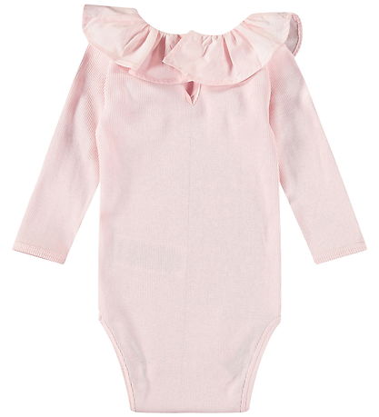 Molo Bodysuit l/s - Rib - Faye - Charlotte Pink