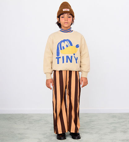 Sweat-shirt Tiny Cottons - Dog Graphique - Dark Vanilla Sweat-shirt Tiny Cottons - Dog Graphique - Dark Vanilla