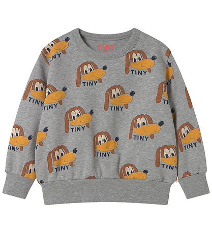 Tiny Cottons Sweatshirt - Dogs - Grey Melange