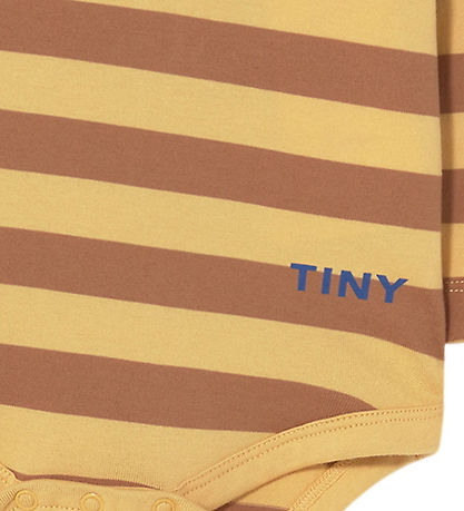 Tiny Cottons Bodysuit l/s - Stripes - Soft Yellow