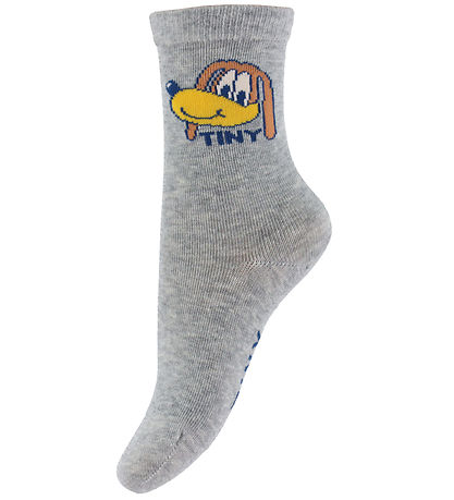 Tiny Cottons Socks - Dog - Grey Melange