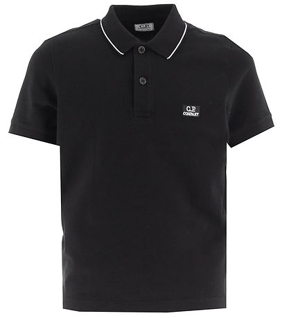 C.P. Company Polo - Zwart m. Wit