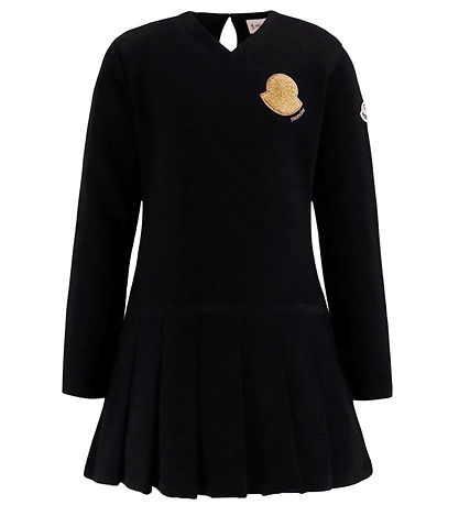 Moncler Sweat Dress - Black Moncler Sweat Dress - Black