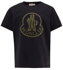 Moncler T-shirt - Svart m. Tryck