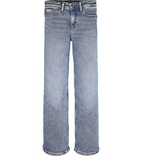 Calvin Klein Jeans - Weites Bein - Ocean Blue Stretch Calvin Klein Jeans - Weites Bein - Ocean Blue Stretch