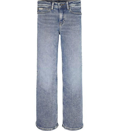 Calvin Klein Jeans - Wide Leg - Ocean Blue Stretch Calvin Klein Jeans - Wide Leg - Ocean Blue Stretch