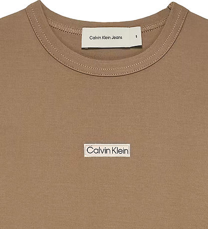 Calvin Klein Dress - Punto - Woodsmoke Brown