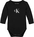 Calvin Klein Bodysuit l/s - Monogram - Ck Black