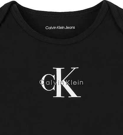 Calvin Klein Bodysuit l/s - Monogram - Ck Black