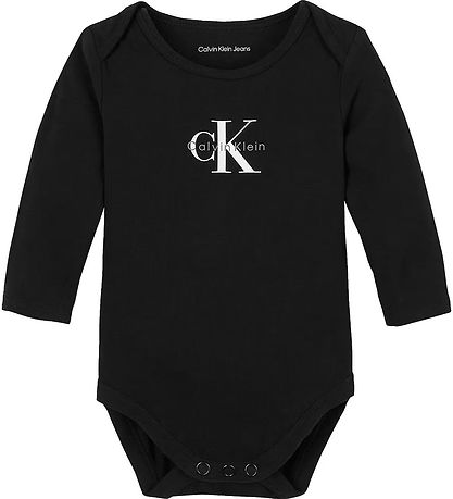 Calvin Klein Bodysuit l/s - Monogram - Ck Black