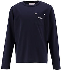 Moncler Blouse - Navy w. Pocket Moncler Blouse - Navy w. Pocket