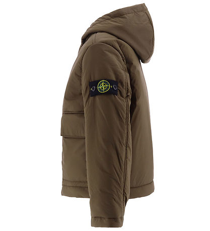 Stone Island Dekbedovertrek - Legergroen Stone Island Dekbedovertrek - Legergroen