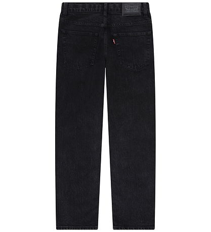 Levis Jeans - 555 Avslappnad Straight - Black Kanjon