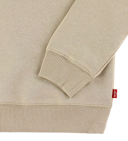 Levis Collegegenser - Flaggermusvinge - White Pepper m. Rød